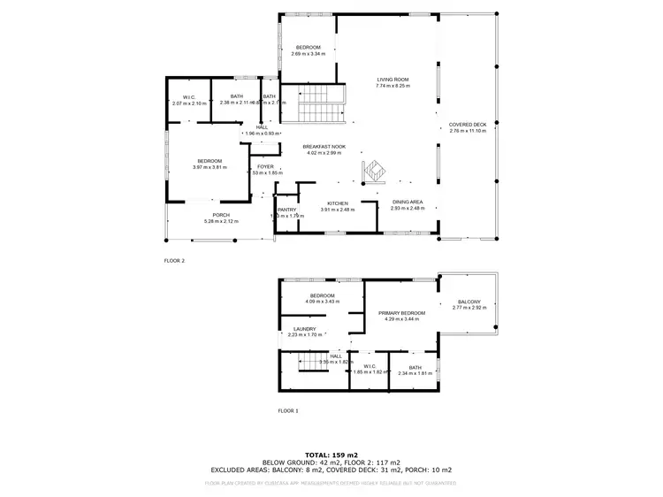 Floorplan of Homely house listing, 182 Pomona Connection Road, Pomona QLD 4568