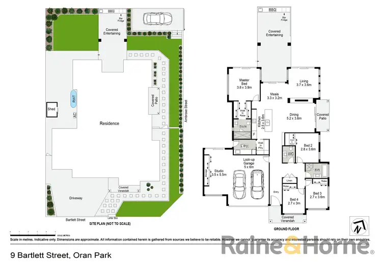 Floorplan of Homely house listing, 9 Bartlett Street, Oran Park NSW 2570