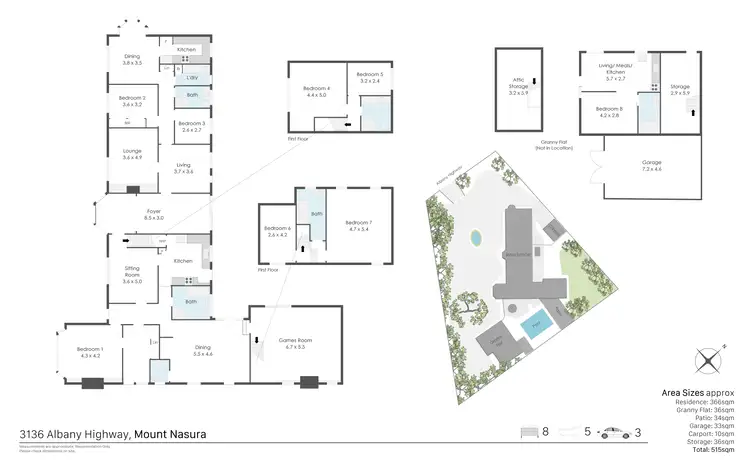 Floorplan of Homely house listing, 3136 Albany Highway, Mount Nasura WA 6112