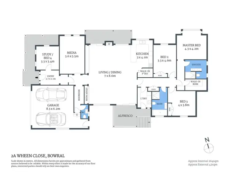 Floorplan of Homely house listing, 2A Wheen Close, Bowral NSW 2576