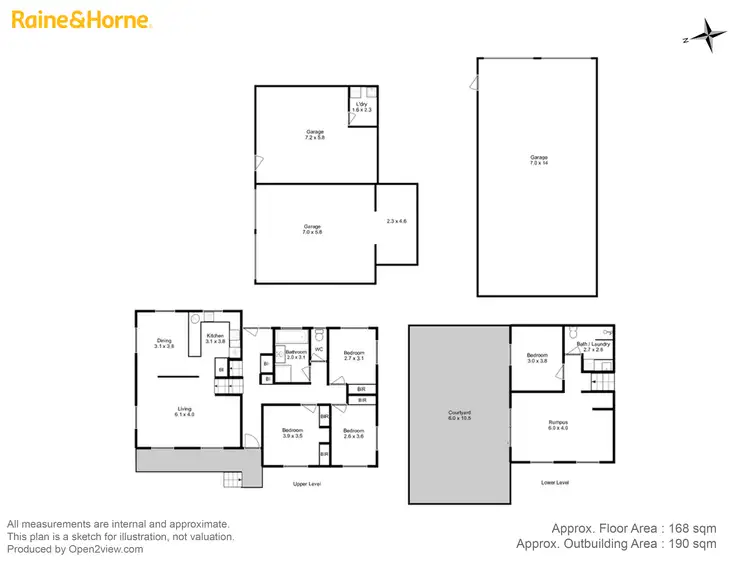 Floorplan of Homely house listing, 8 Wards Avenue, Lewisham TAS 7173