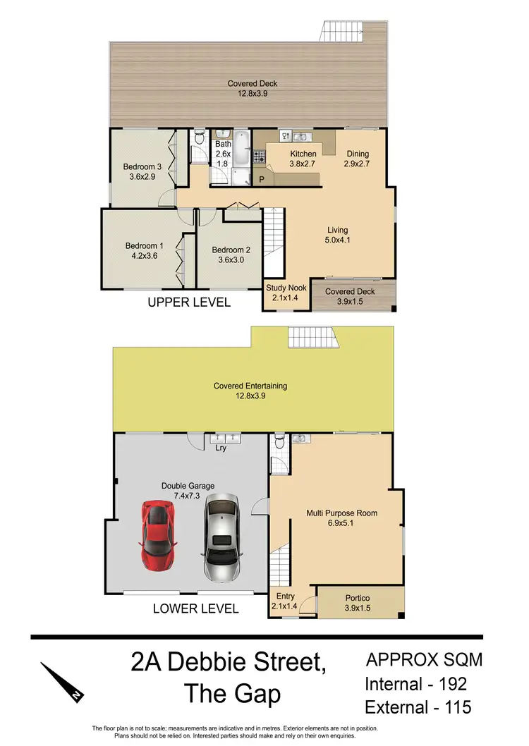 Floorplan of Homely house listing, 2A Debbie Street, The Gap QLD 4061