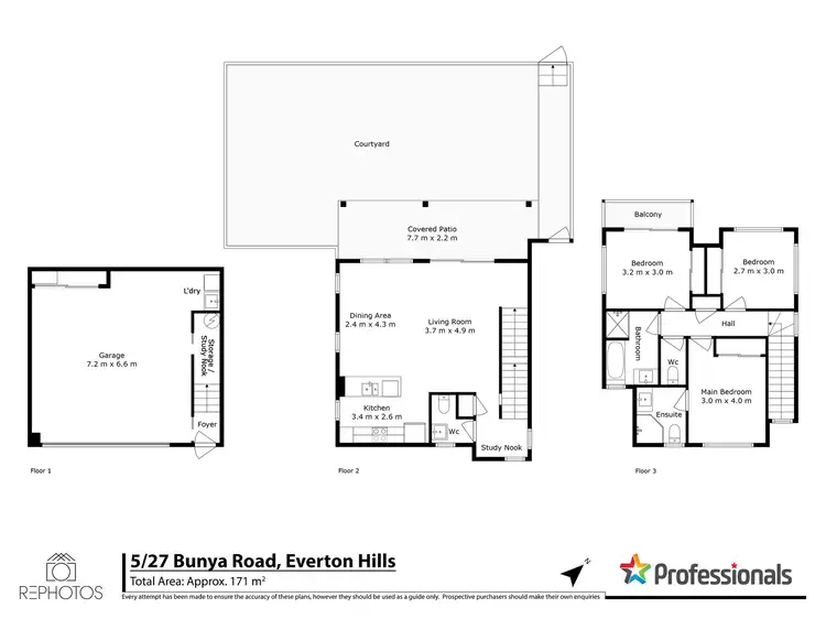 Floorplan of Homely house listing, 5/27 Bunya Road, Everton Hills QLD 4053