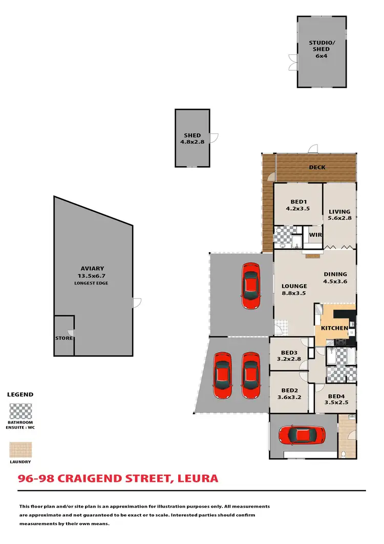 Floorplan of Homely house listing, 98 Craigend Street, Leura NSW 2780