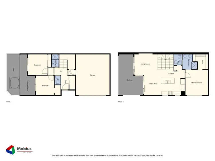 Floorplan of Homely unit listing, 2/18 Whitton Street, Hamilton Hill WA 6163