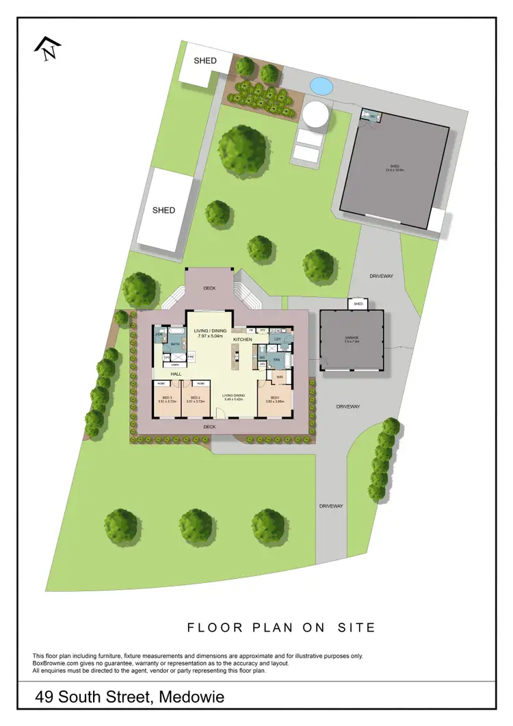 Floorplan of Homely house listing, 49 South Street, Medowie NSW 2318