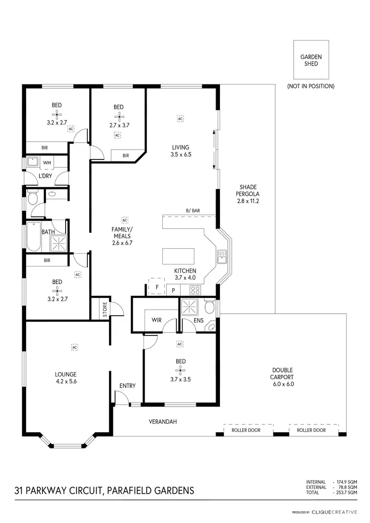 Floorplan of Homely house listing, 31 Parkway Circuit, Parafield Gardens SA 5107