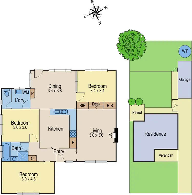 Floorplan of Homely house listing, 29 Radio Street, Maidstone VIC 3012