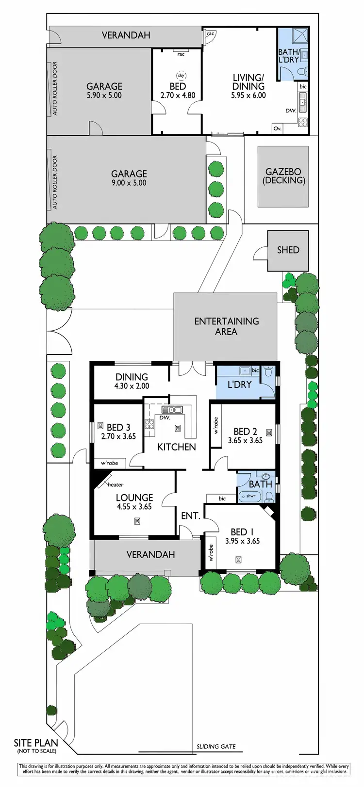 Floorplan of Homely house listing, 46 Clark Avenue, Glandore SA 5037