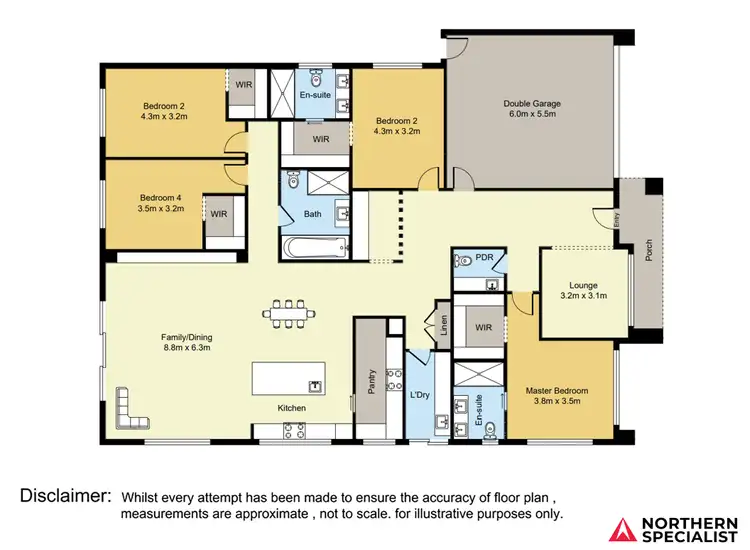 Floorplan of Homely house listing, 60 Bergamot Boulevard, Mickleham VIC 3064