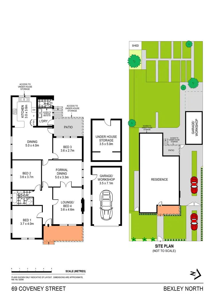 Floorplan of Homely house listing, 69 Coveney Street, Bexley North NSW 2207