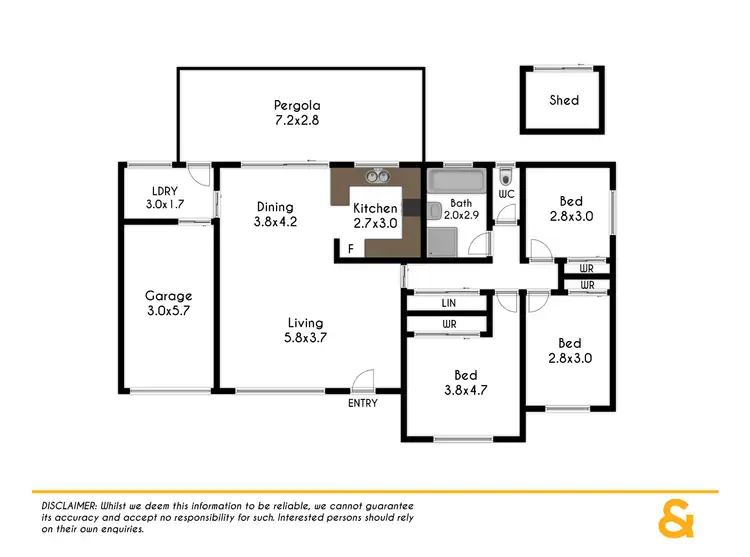 Floorplan of Homely villa listing, 4/29 Pages Road, St Marys NSW 2760