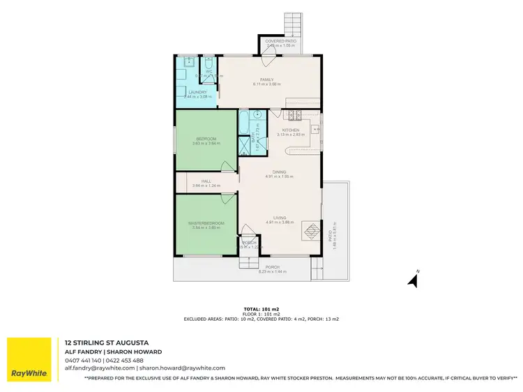Floorplan of Homely house listing, 12 Stirling Street, Augusta WA 6290