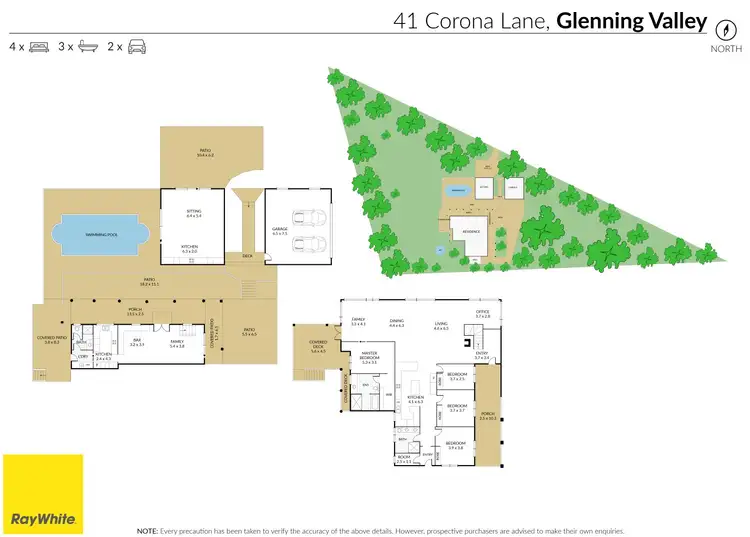 Floorplan of Homely rural property listing, 41 Corona Lane, Glenning Valley NSW 2261
