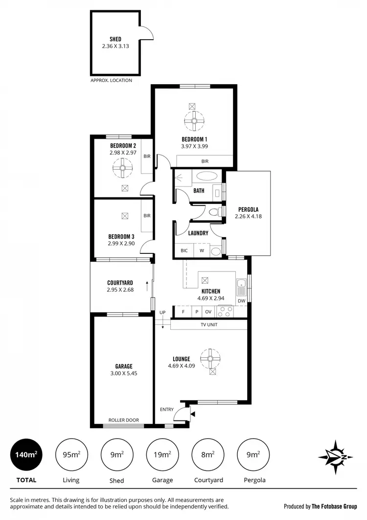 Floorplan of Homely unit listing, 2/24 Wokurna Avenue, Mitcham SA 5062