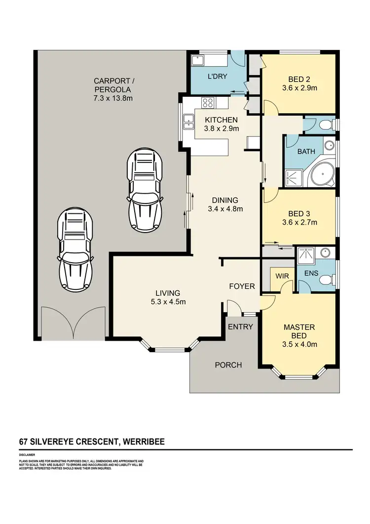 Floorplan of Homely house listing, 67 Silvereye Crescent, Werribee VIC 3030