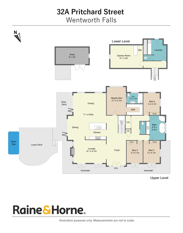 Floorplan of Homely house listing, 32a Pritchard Street, Wentworth Falls NSW 2782