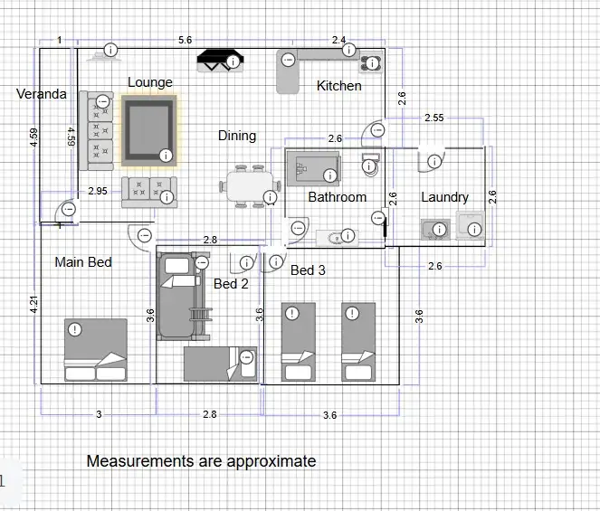 Floorplan of Homely house listing, 1 Main Road, Weldborough TAS 7264