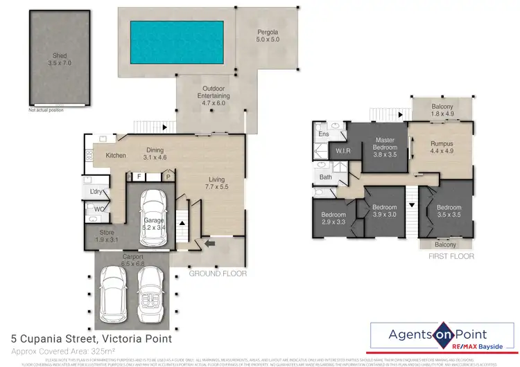 Floorplan of Homely house listing, 5 Cupania Street, Victoria Point QLD 4165