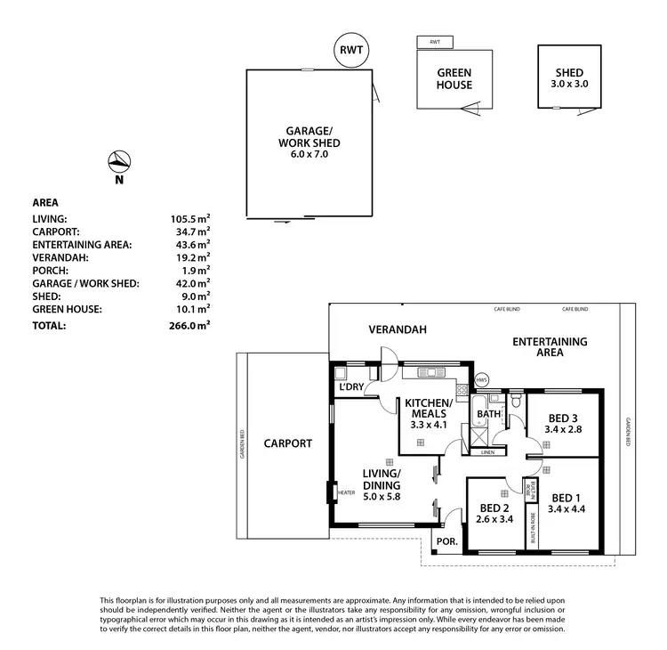 Floorplan of Homely house listing, 7 Talbu Court, Balhannah SA 5242