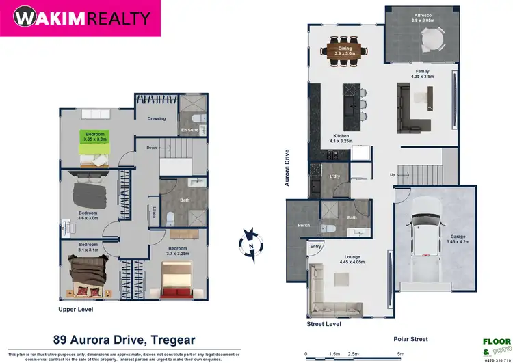 Floorplan of Homely house listing, 89 Aurora Drive, Tregear NSW 2770
