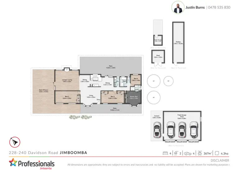 Floorplan of Homely house listing, 228-240 Davidson Road, Jimboomba QLD 4280