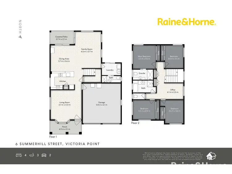 Floorplan of Homely house listing, 6 Summerhill Street, Victoria Point QLD 4165