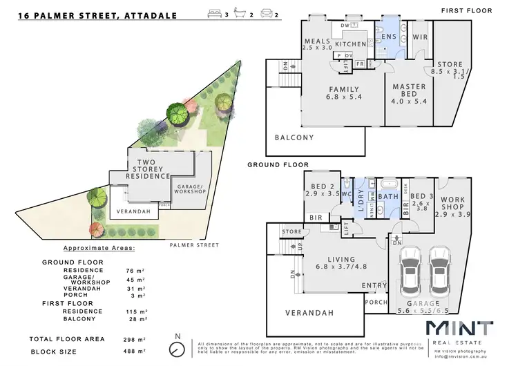 Floorplan of Homely house listing, 16 Palmer Street, Attadale WA 6156