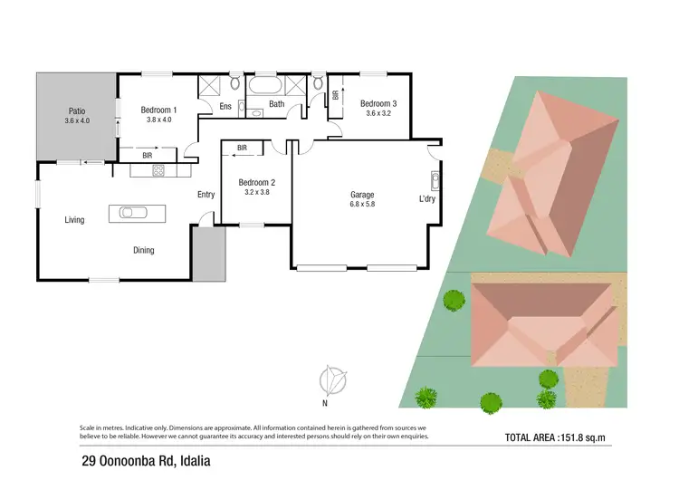 Floorplan of Homely house listing, 1 & 2/29 Oonoonba Road, Idalia QLD 4811