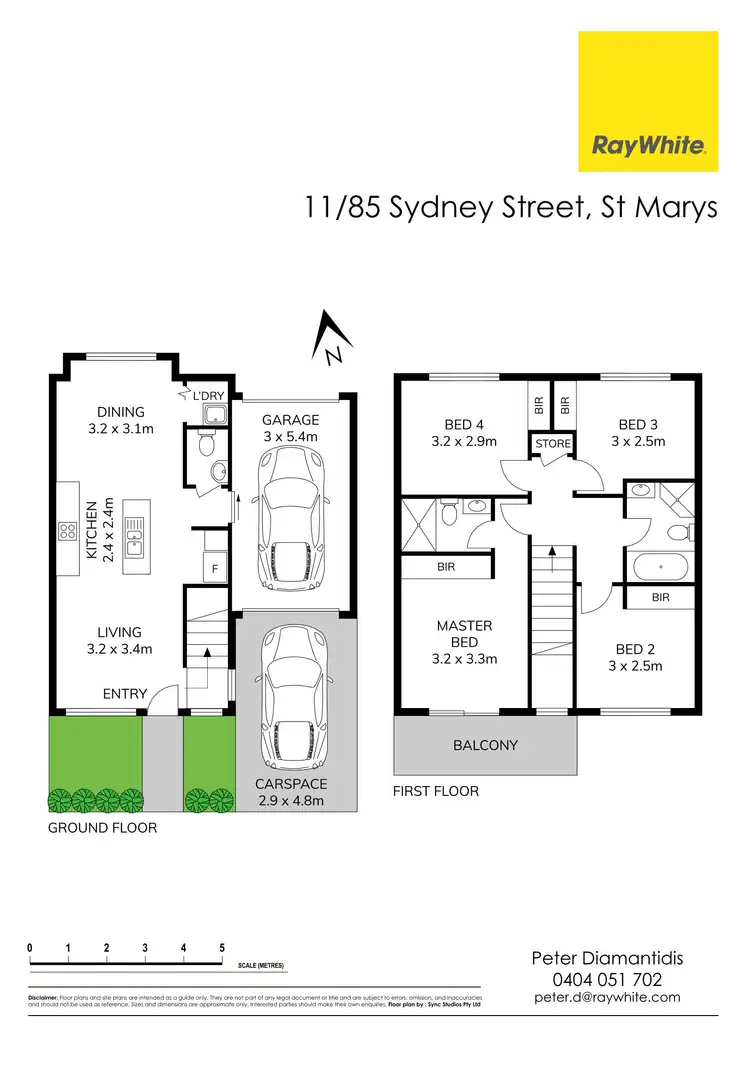 Floorplan of Homely townhouse listing, 11/1A Edmondson Avenue, St Marys NSW 2760