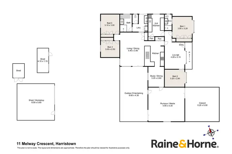 Floorplan of Homely house listing, 11 Melway Crescent, Harristown QLD 4350