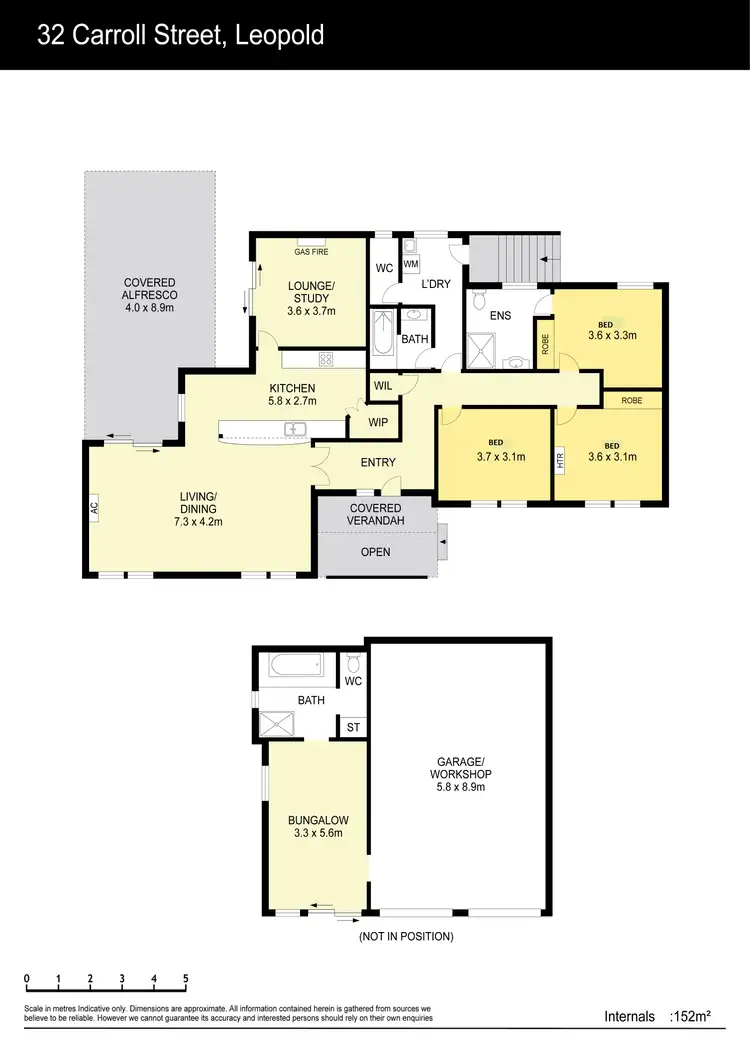 Floorplan of Homely house listing, 32 Carroll Street, Leopold VIC 3224