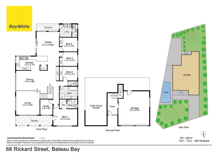 Floorplan of Homely house listing, 68 Rickard Street, Bateau Bay NSW 2261
