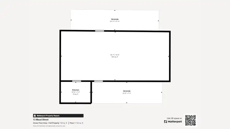 Floorplan of Homely house listing, 13 Maud Street, Gayndah QLD 4625