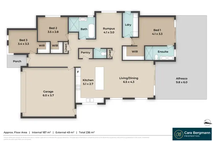 Floorplan of Homely house listing, 1 Aldridge Court, Elimbah QLD 4516