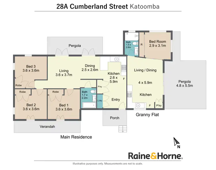 Floorplan of Homely house listing, 28a Cumberland Street, Katoomba NSW 2780