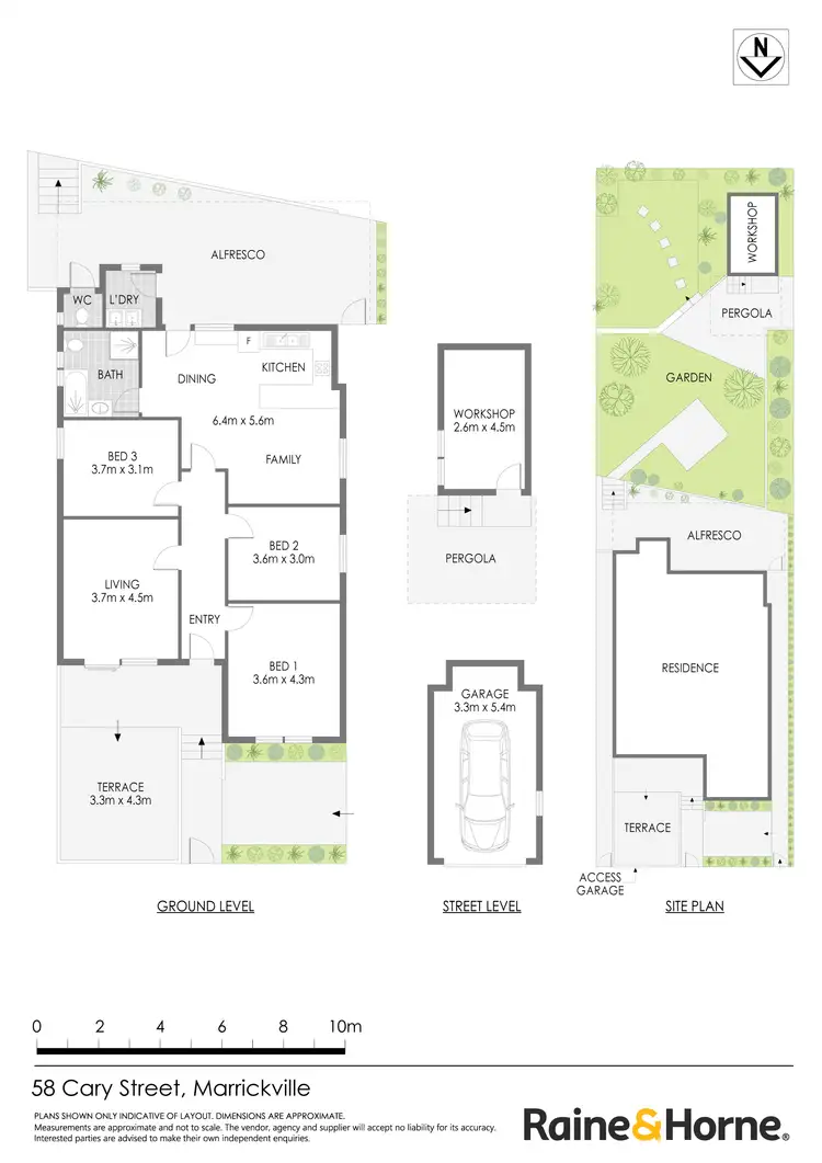 Floorplan of Homely house listing, 58 Cary Street, Marrickville NSW 2204