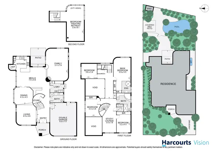 Floorplan of Homely house listing, 6 Dickson Street, Avondale Heights VIC 3034