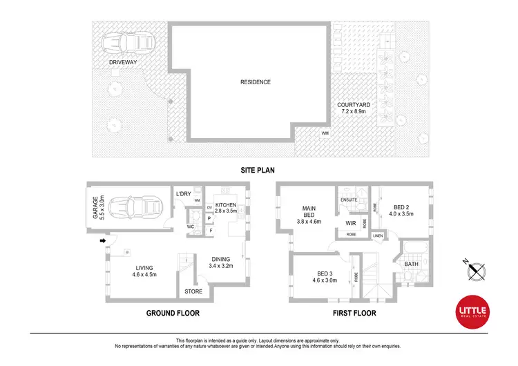 Floorplan of Homely townhouse listing, 12 Lancaster Drive, Marsfield NSW 2122