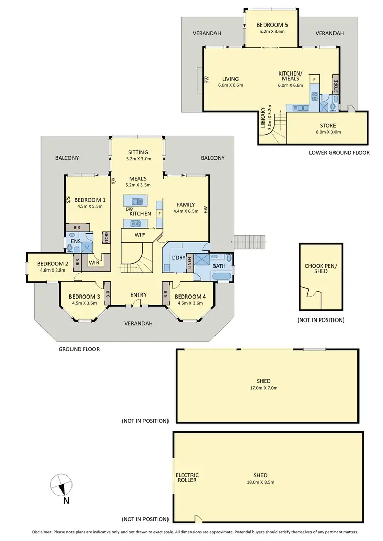 Floorplan of Homely house listing, 20 Creasey Court, Bulla VIC 3428
