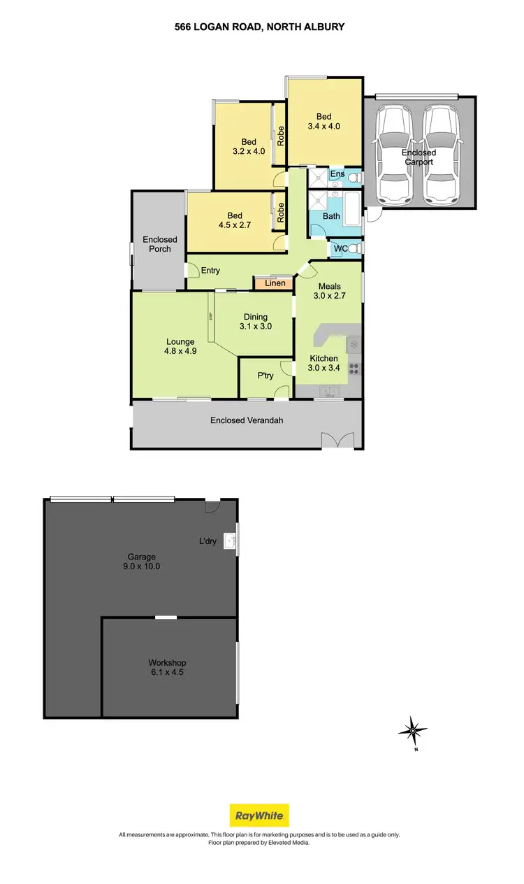 Floorplan of Homely house listing, 566 Logan Road, North Albury NSW 2640