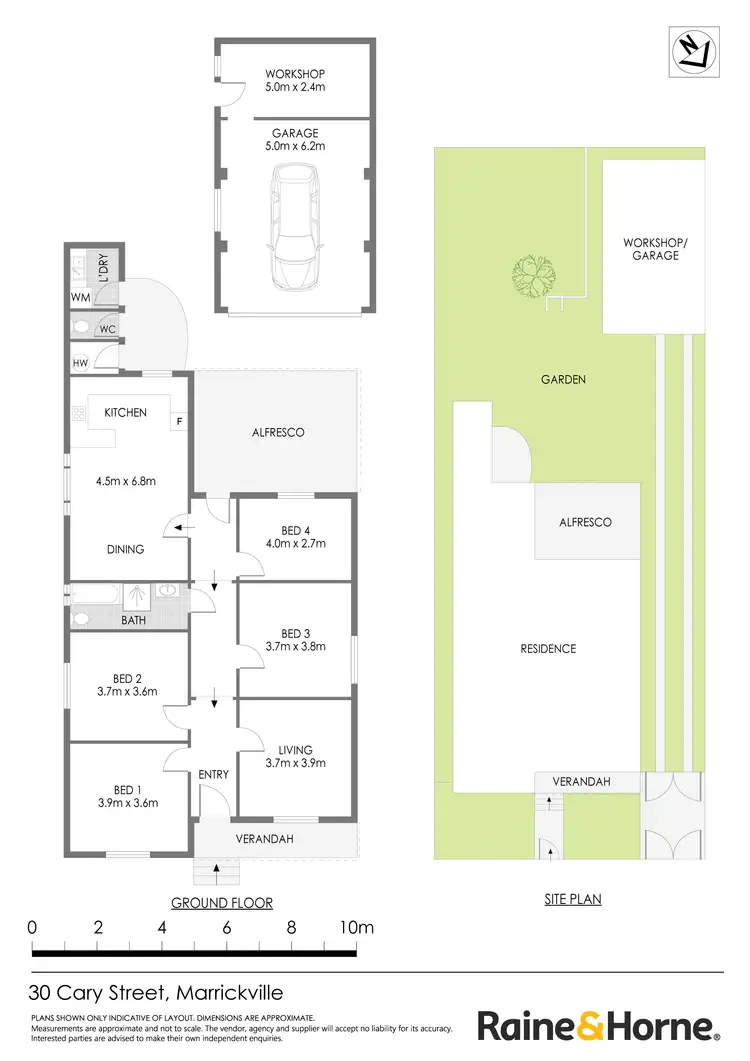 Floorplan of Homely house listing, 30 Cary Street, Marrickville NSW 2204