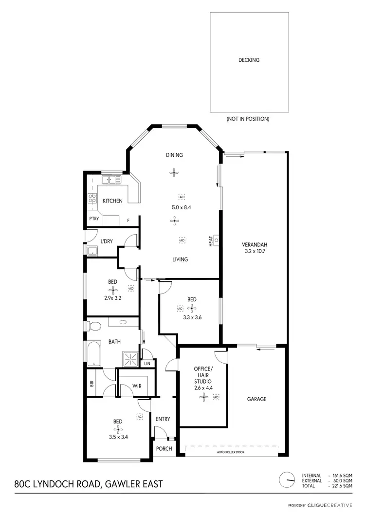 Floorplan of Homely house listing, 80C Lyndoch Road, Gawler East SA 5118