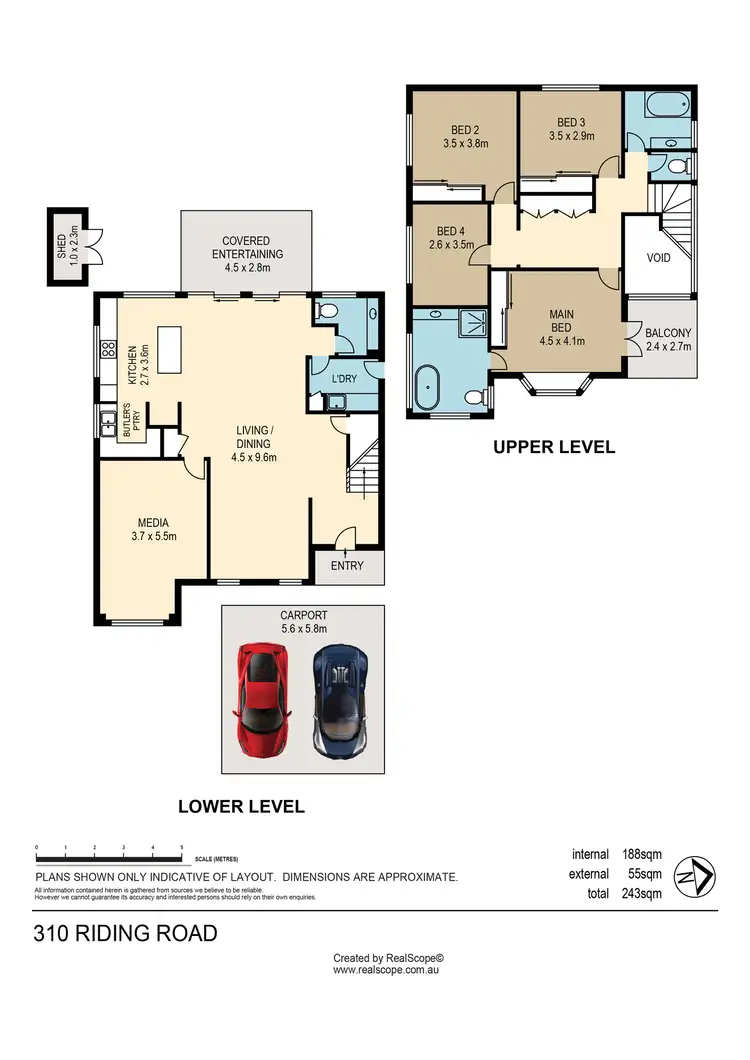 Floorplan of Homely house listing, 310 Riding Road, Balmoral QLD 4171
