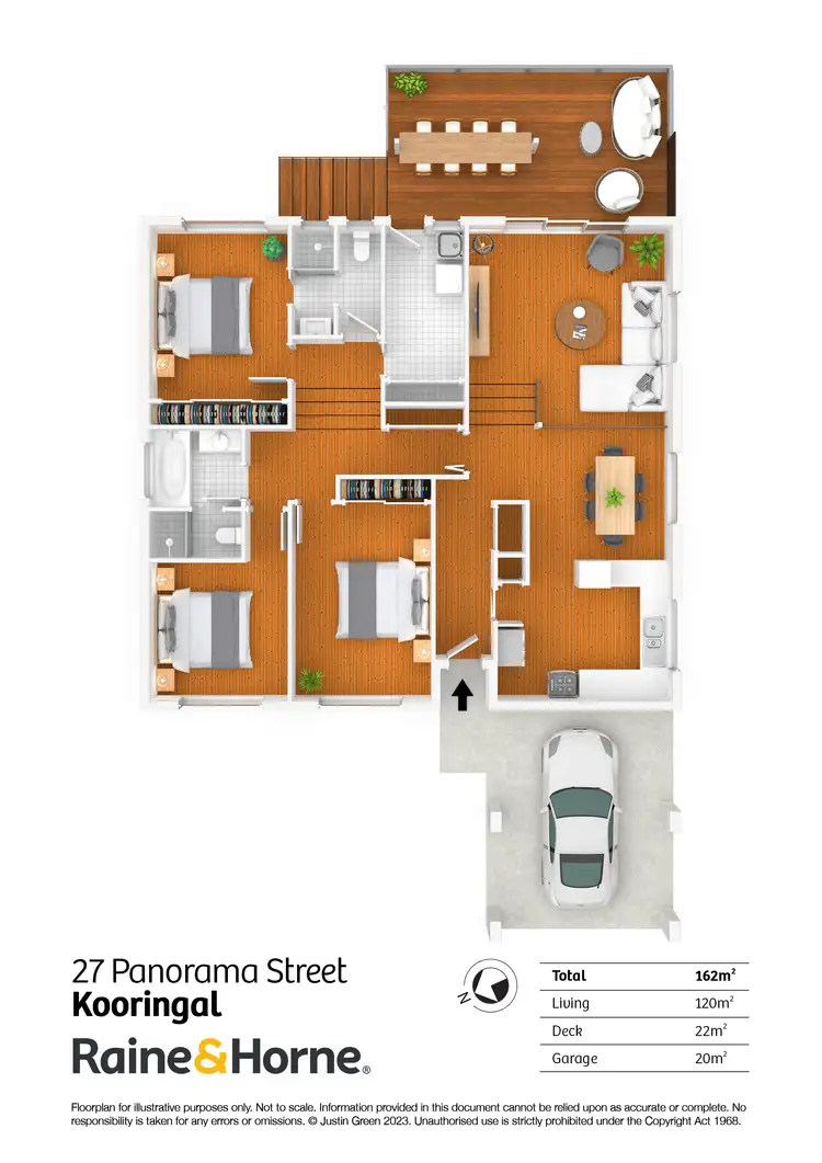 Floorplan of Homely house listing, 27 Panorama Street, Kooringal NSW 2650