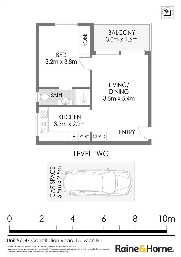 Floorplan of Homely apartment listing, 9/147 Constitution Road, Dulwich Hill NSW 2203