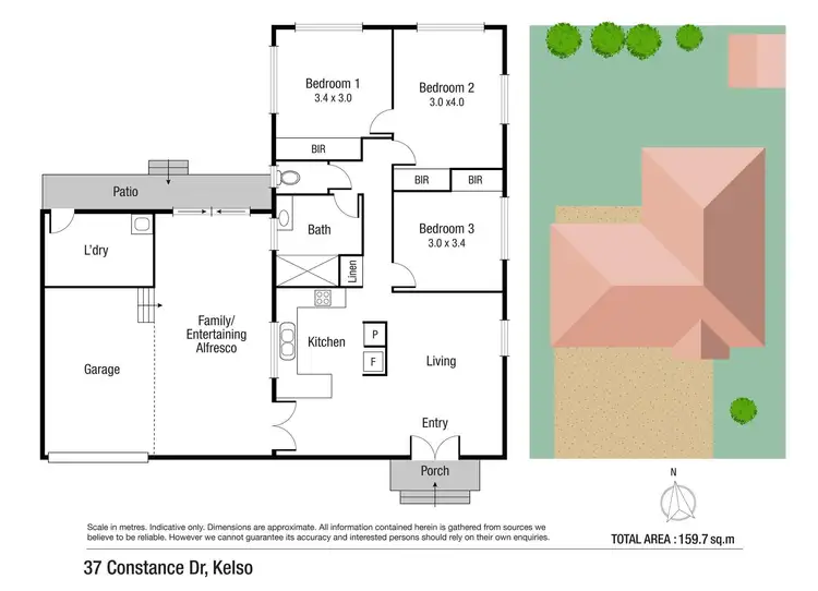 Floorplan of Homely house listing, 37 Constance Drive, Kelso QLD 4815
