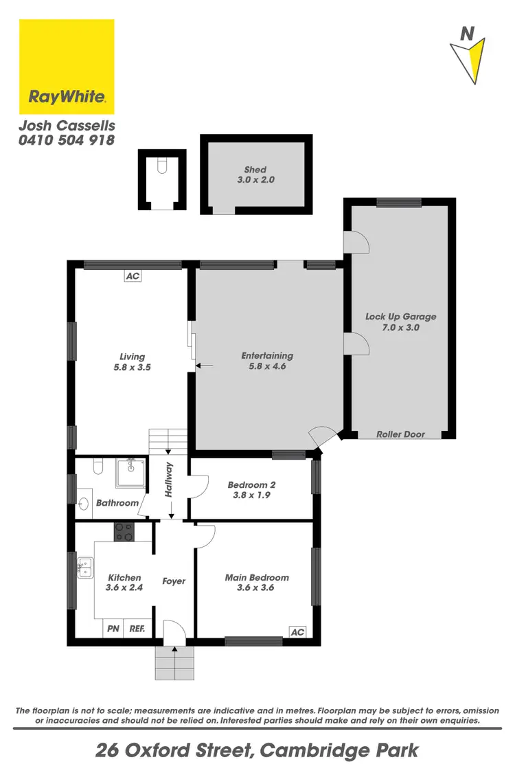 Floorplan of Homely house listing, 26 Oxford Street, Cambridge Park NSW 2747