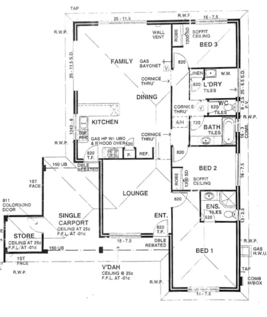 Floorplan of Homely house listing, 30 Mercury Street, Carlisle WA 6101