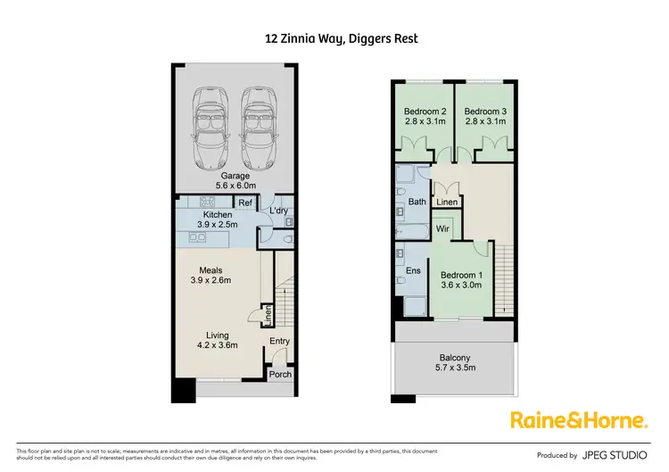 Floorplan of Homely house listing, 12 Zinnia Way, Diggers Rest VIC 3427